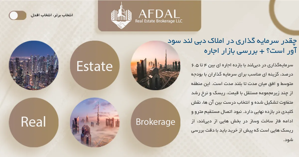 چقدر سرمایه گذاری در املاک دبی لند سود آور است؟