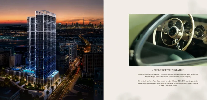 پروژه Binghatti Vintage (بن‌غاطی وینتیج)