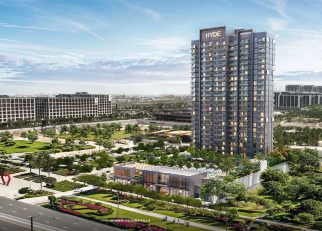 پروژه هاید رزیدنسز (Hyde Residences) از اوولوشنز در دبی هیلز استیت