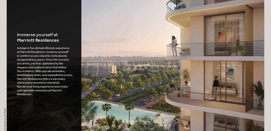 پروژه ماریوت رزیدنس (Marriott Residence) در جمیرا لیک تاورز دبی