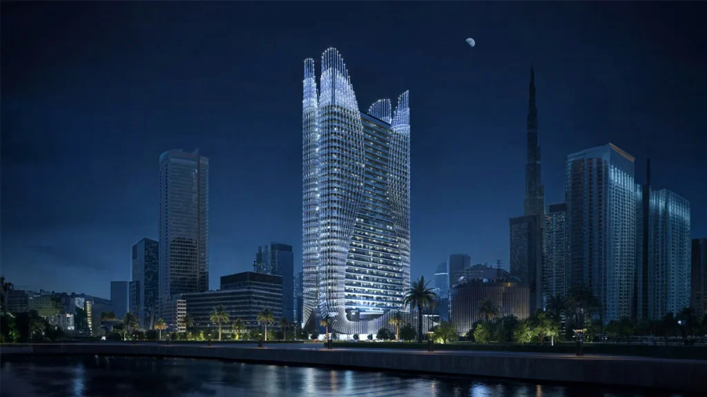 پروژه Binghatti Skyhall در بیزنس بی دبی