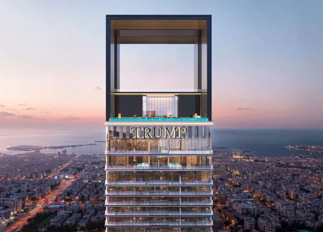 پروژه Trump Tower در بزرگراه شیخ زاید