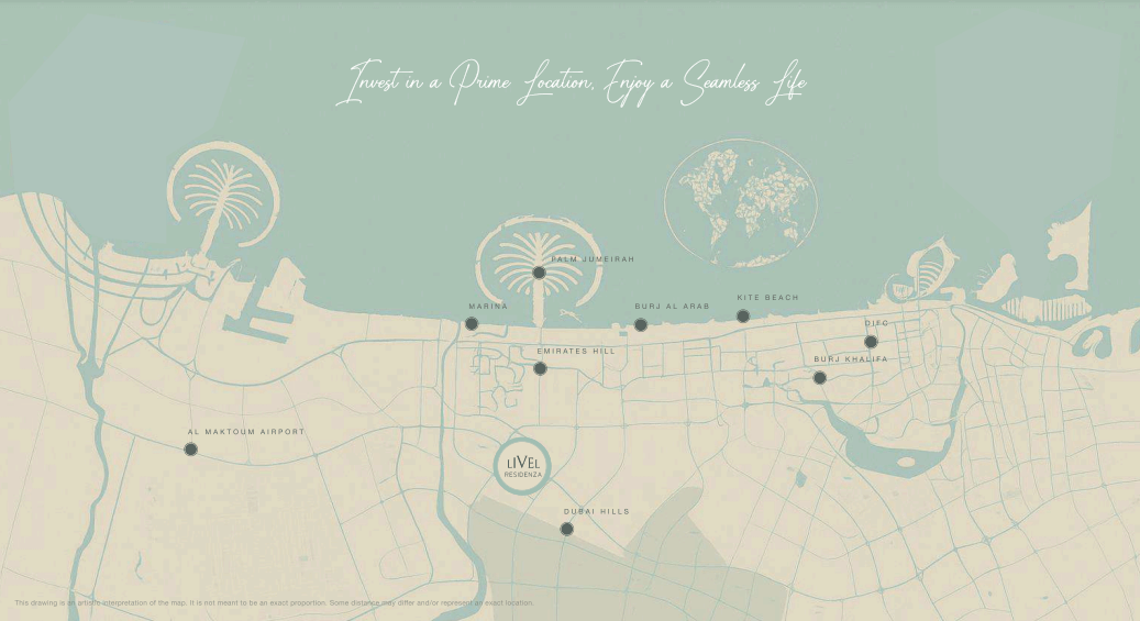 آدرس  Livel Residence